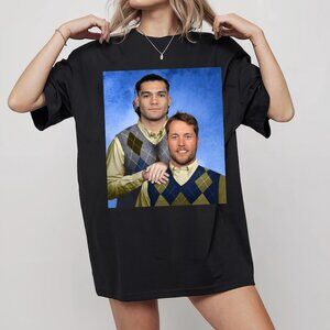 Stafford and Nacua Los Angeles Football T-Shirt, Step Brothers Football Shirt, L